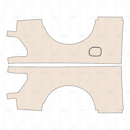 Pre-Cut PPF Ford F-150 SuperCrew XL 2025