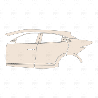 Pre-Cut PPF Alpine A 390 A390 GT 2026
