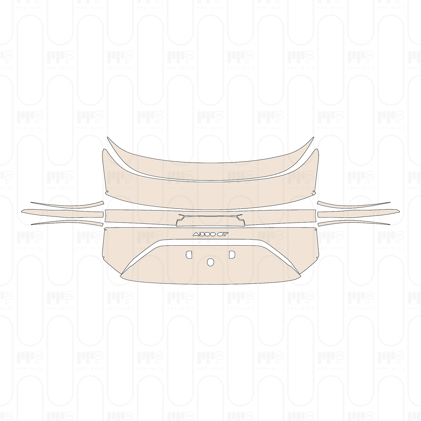 Pre-Cut PPF Alpine A 390 A390 GT 2026