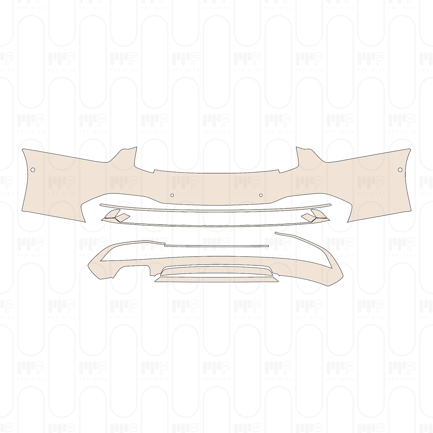 Pre-Cut PPF Audi A6 Avant Base 2025