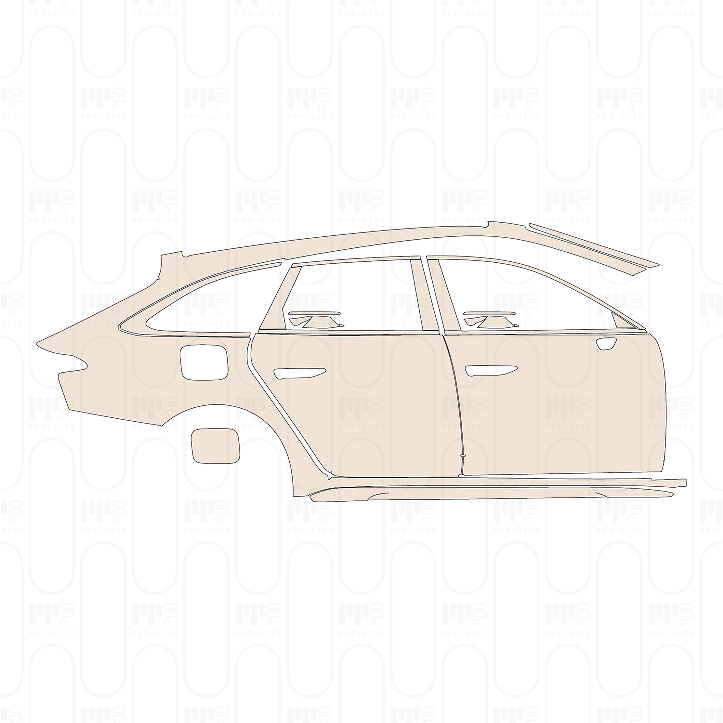 Pre-Cut PPF Audi A6 Avant S-line 2025