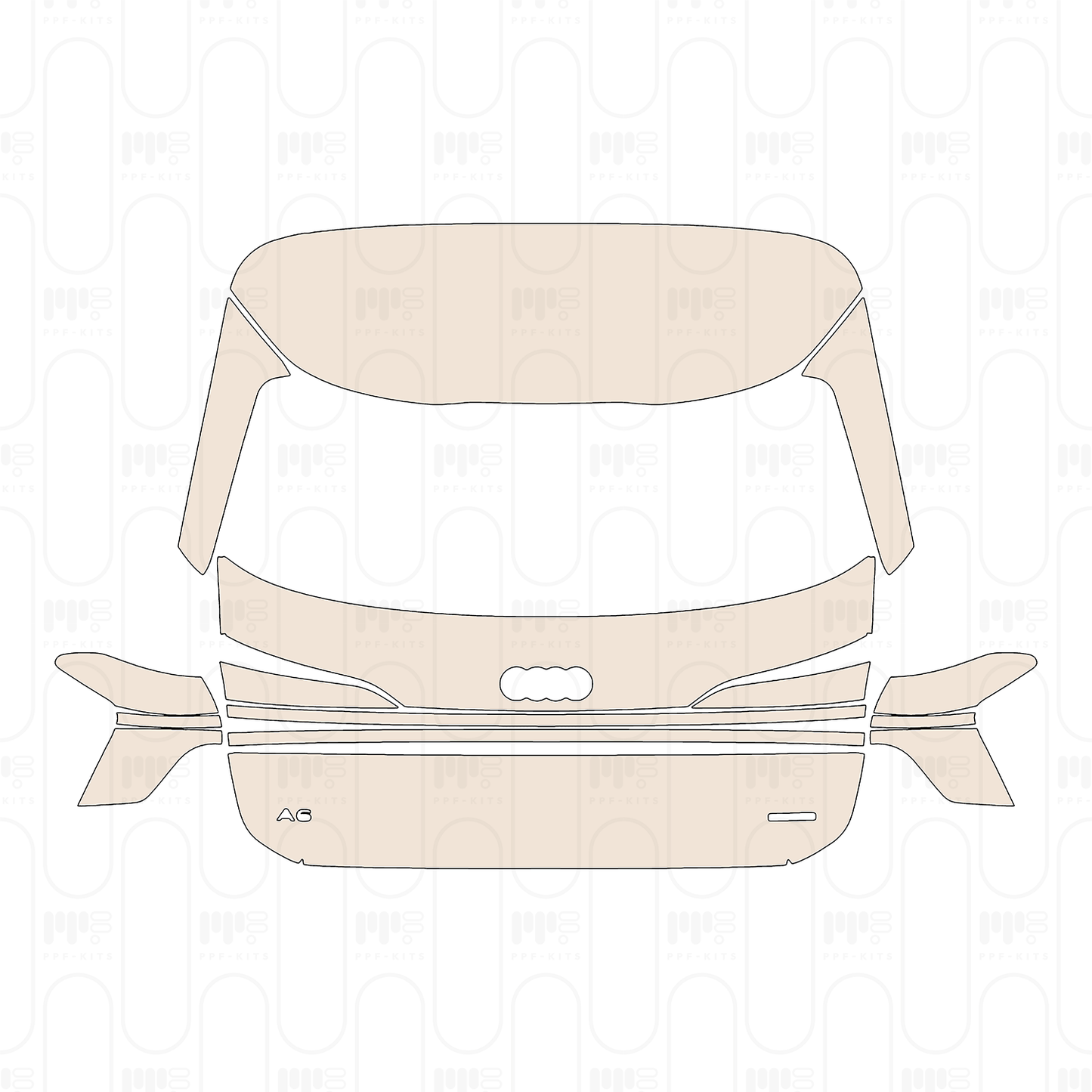 Pre-Cut PPF Audi A6 Avant Base 2025