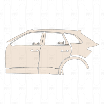 Pre-Cut PPF Audi Q5 SUV SQ5 2025
