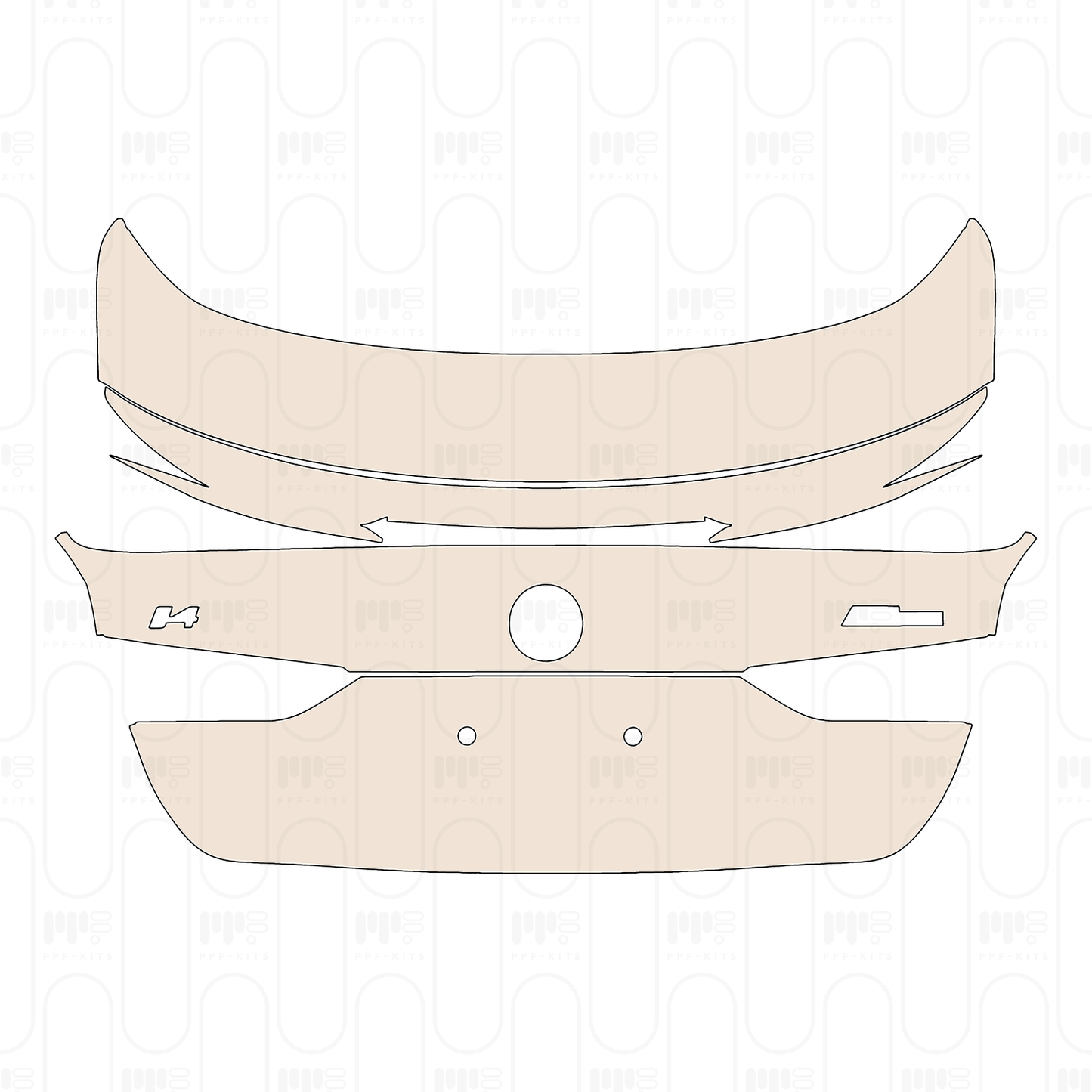 Pre-Cut PPF BMW i4 M60 2026