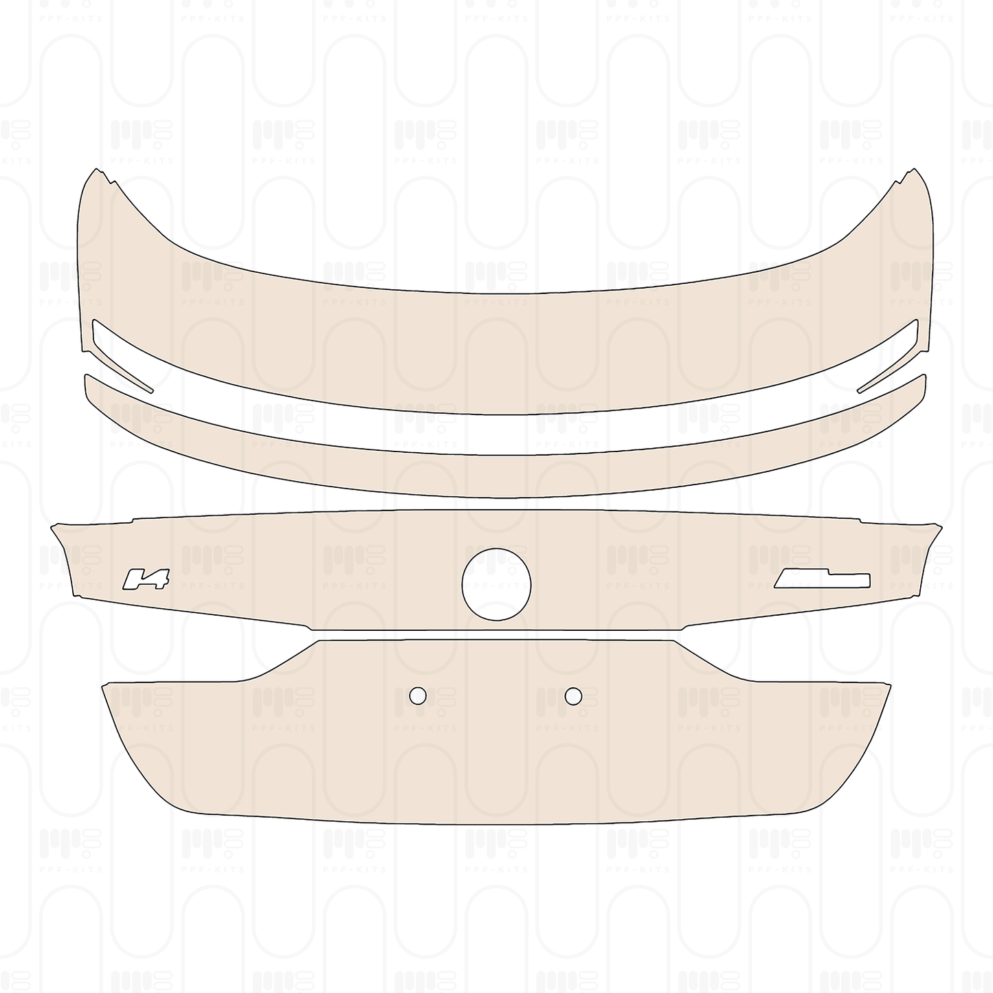 Pre-Cut PPF BMW i4 M60 2026