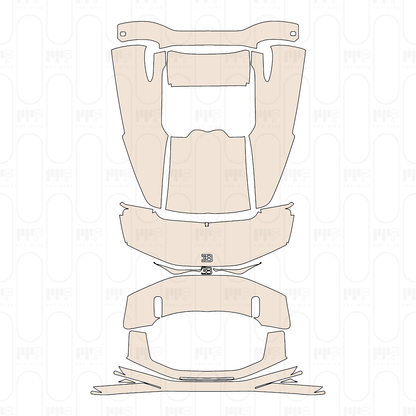 Pre-Cut PPF Bugatti Mistral 2025