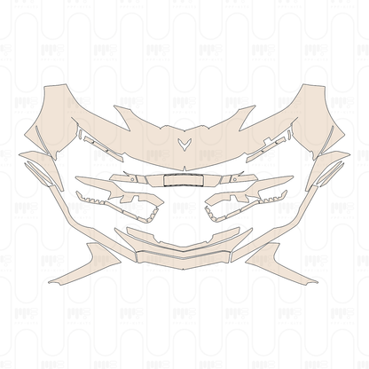 Pre-Cut PPF Chevrolet Corvette ZR1 Coupe 2025