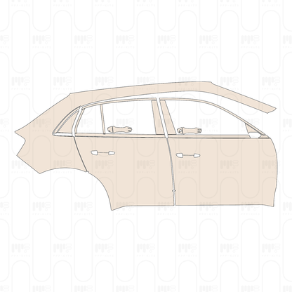 Pre-Cut PPF Fiat 600e 2025