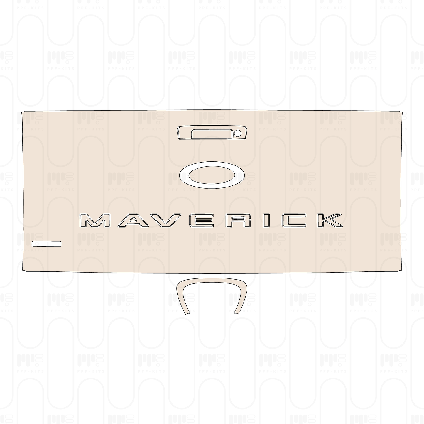 Pre-Cut PPF Ford Maverick LARIAT 2025