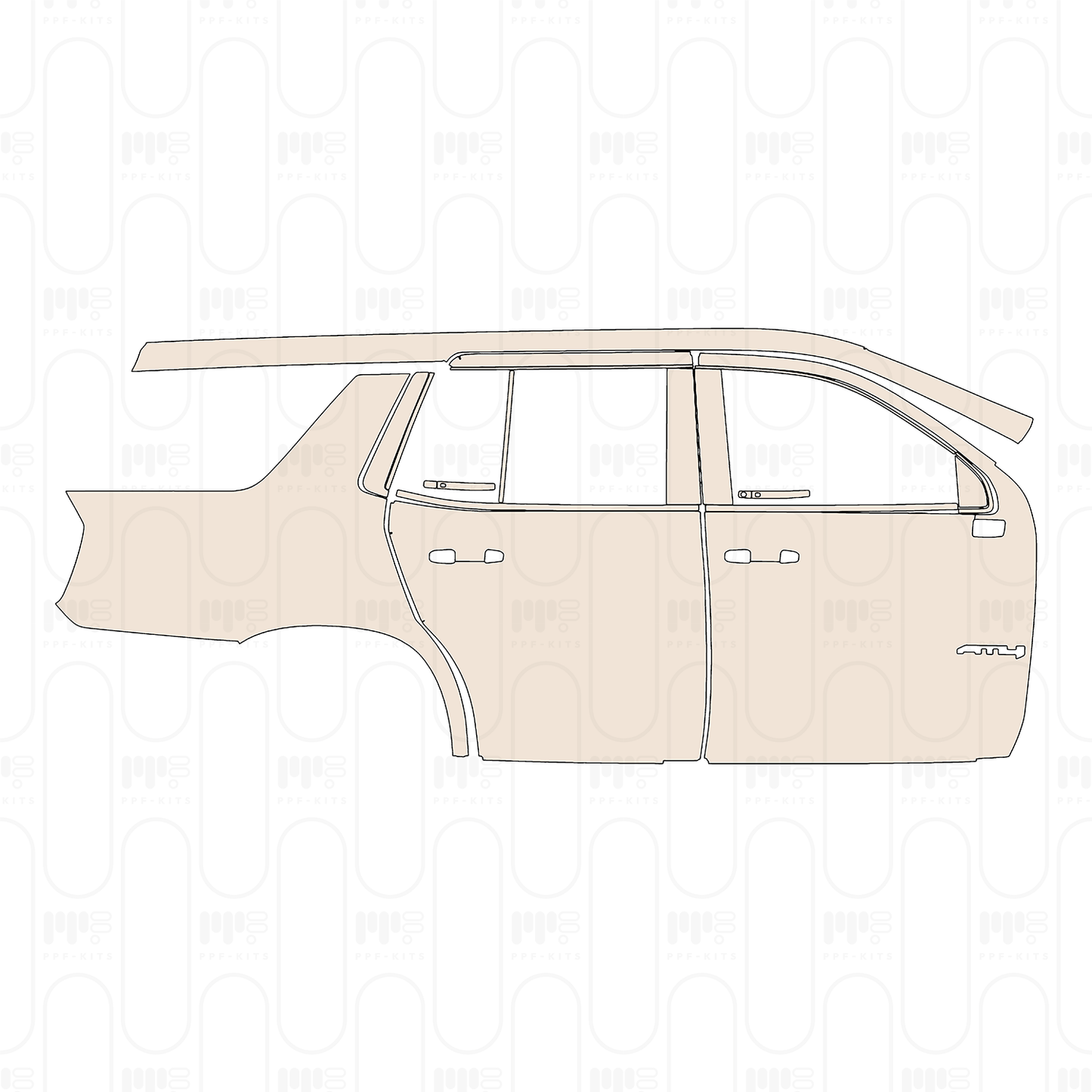 GMC Yukon AT4 2025 – Pre-Cut PPF