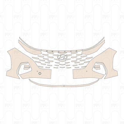 Pre-Cut PPF Hyundai Custin 2025