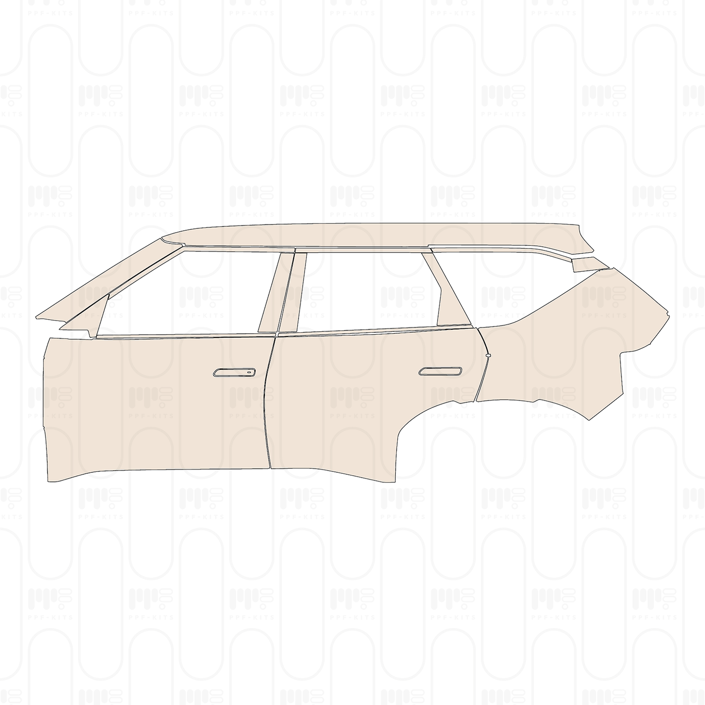 Pre-Cut PPF KIA EV5 (CN) GT-Line 2025