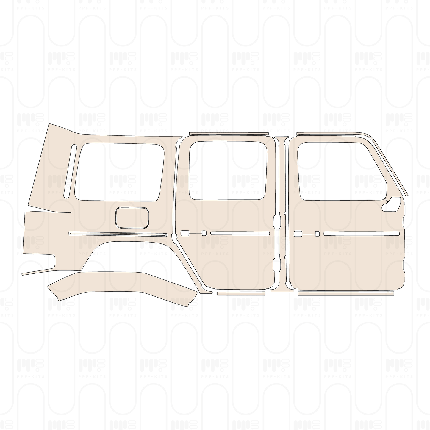 Pre-Cut PPF Mercedes-Benz G Class G500 AMG Line 2026