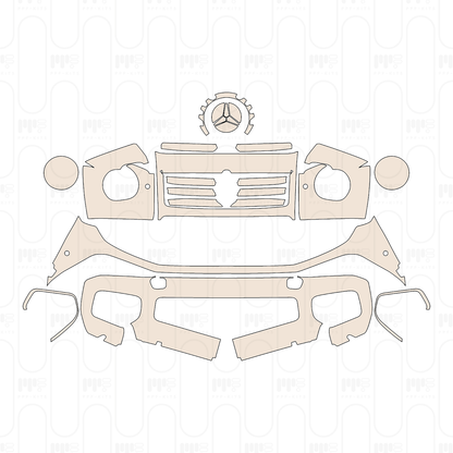 Pre-Cut PPF Mercedes-Benz G Class G500 Base 2026