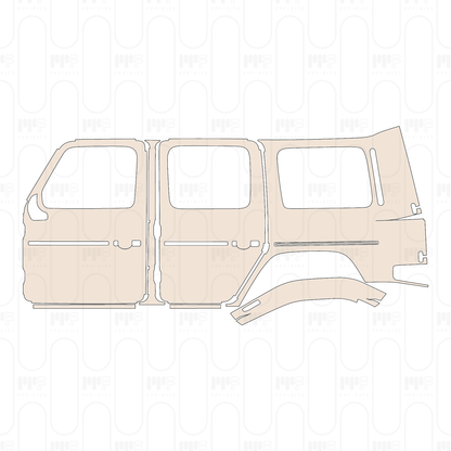 Pre-Cut PPF Mercedes-Benz G Class G 580 mit EQ Technologie (2027) Base 2026