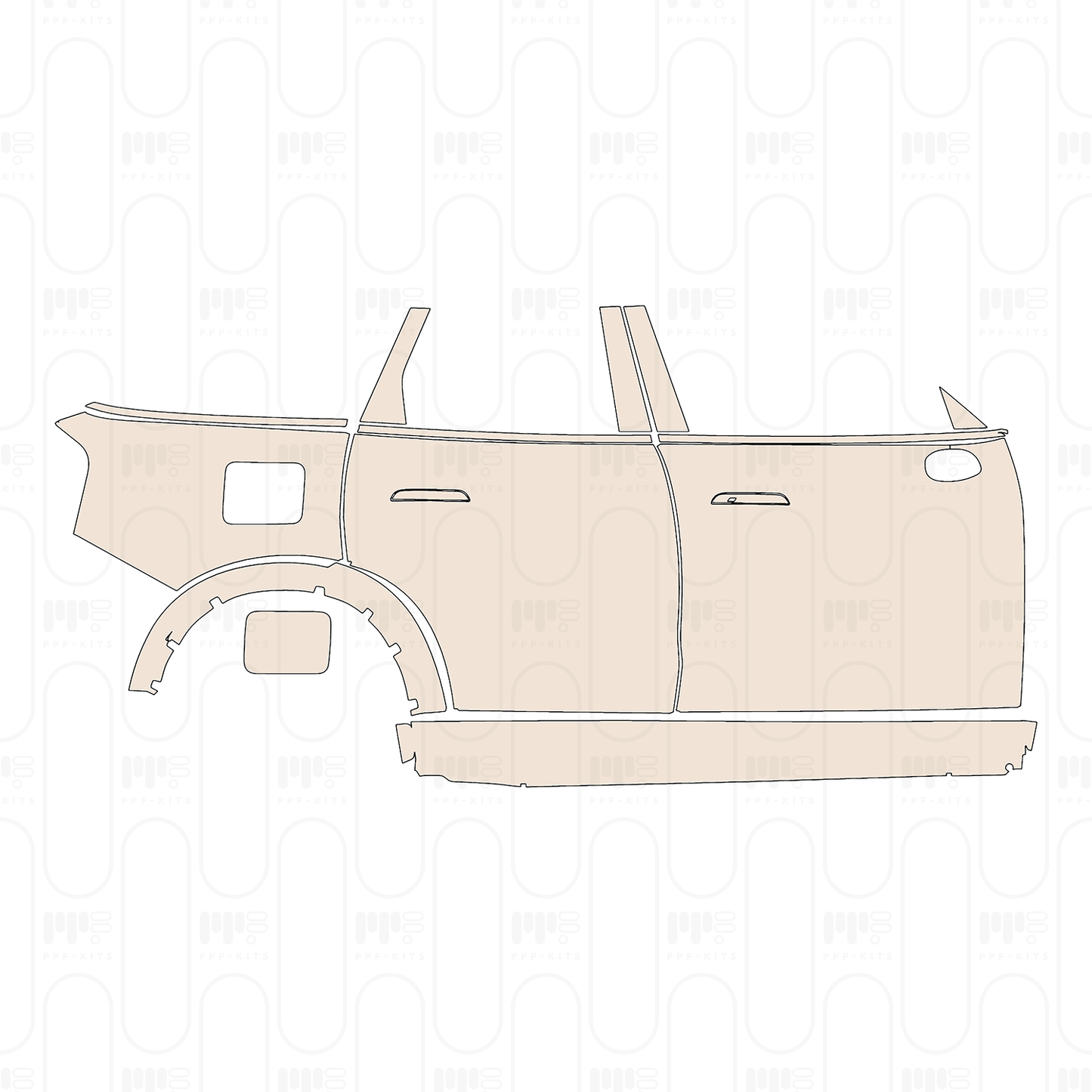 Pre-Cut PPF MINI Countryman E Sport 2025