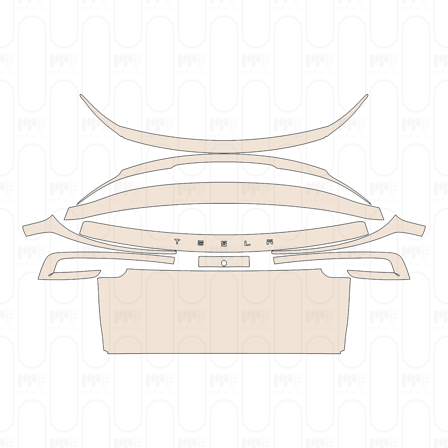 Pre-Cut PPF Tesla Model Y (Juniper) L 2026