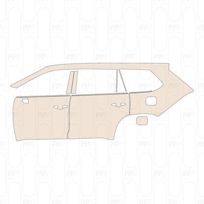 Pre-Cut PPF Toyota Grand Highlander (US) Hybrid MAX Platinum 2026