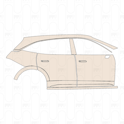 Pre-Cut PPF Zeekr 7X (CN) 2025