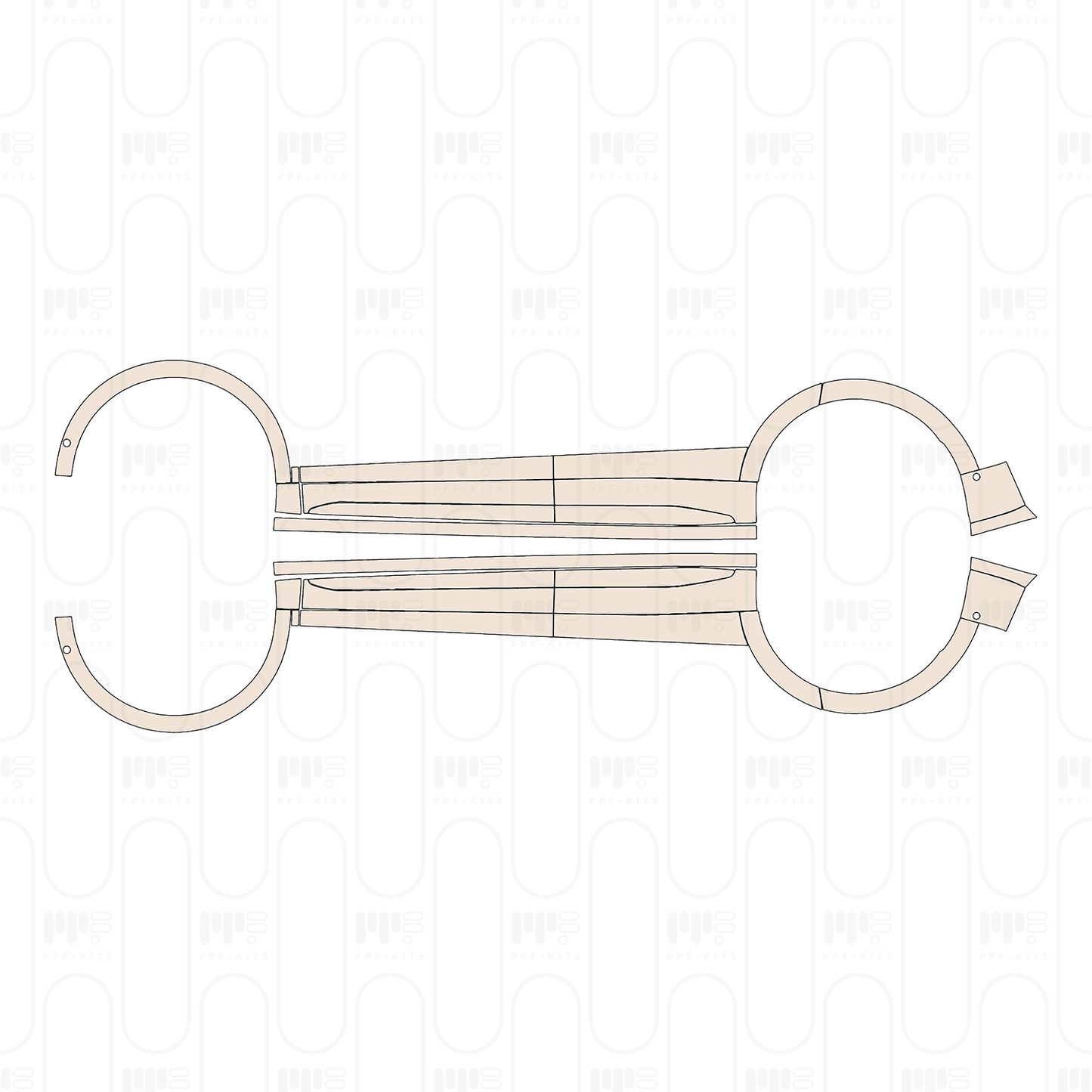 Pre-Cut PPF Zeekr 7X (CN) 2025
