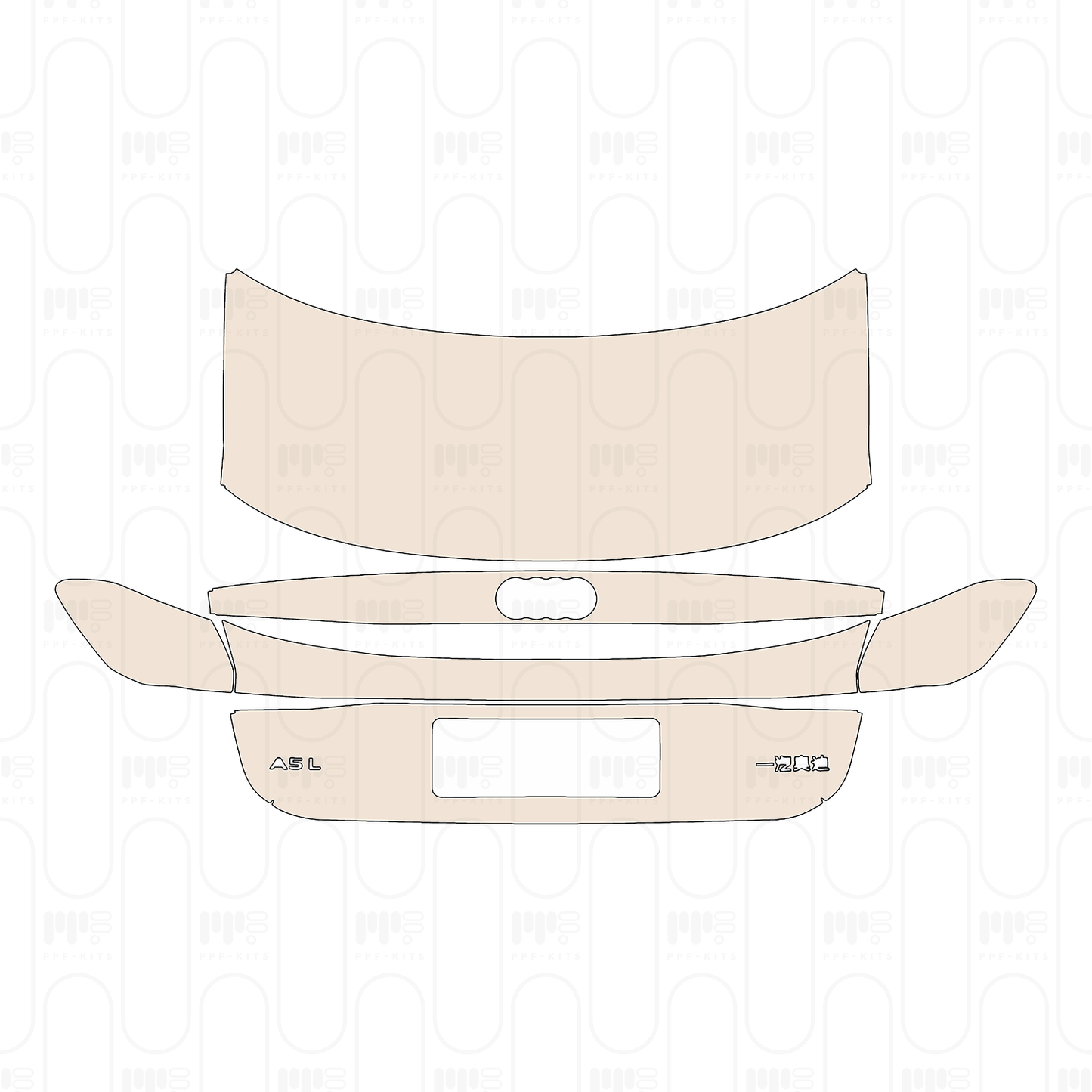 Pre-Cut PPF Audi A5 A5L Saloon HUAWEI ADS 2026