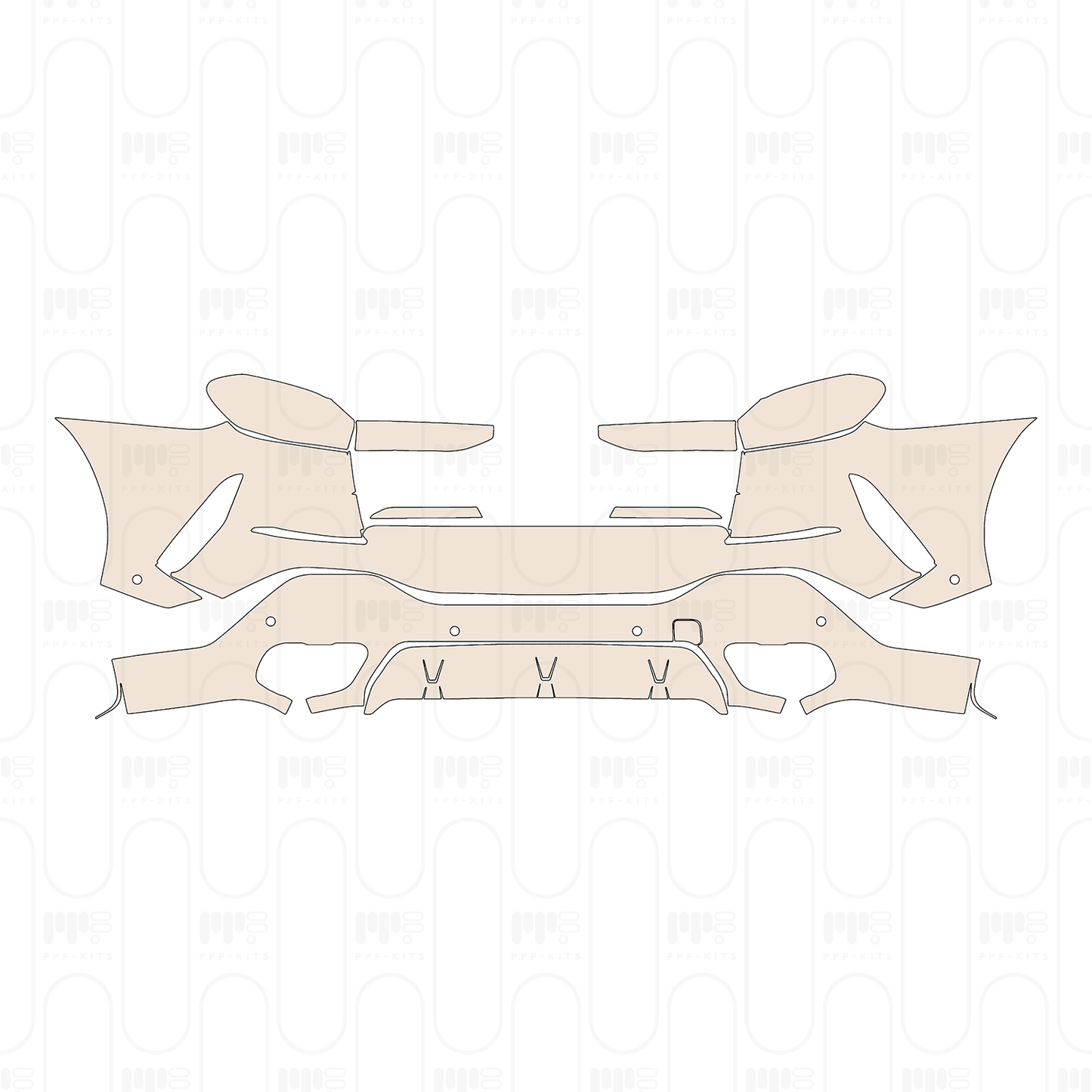 Pre-Cut PPF BMW X6 M60i 2026