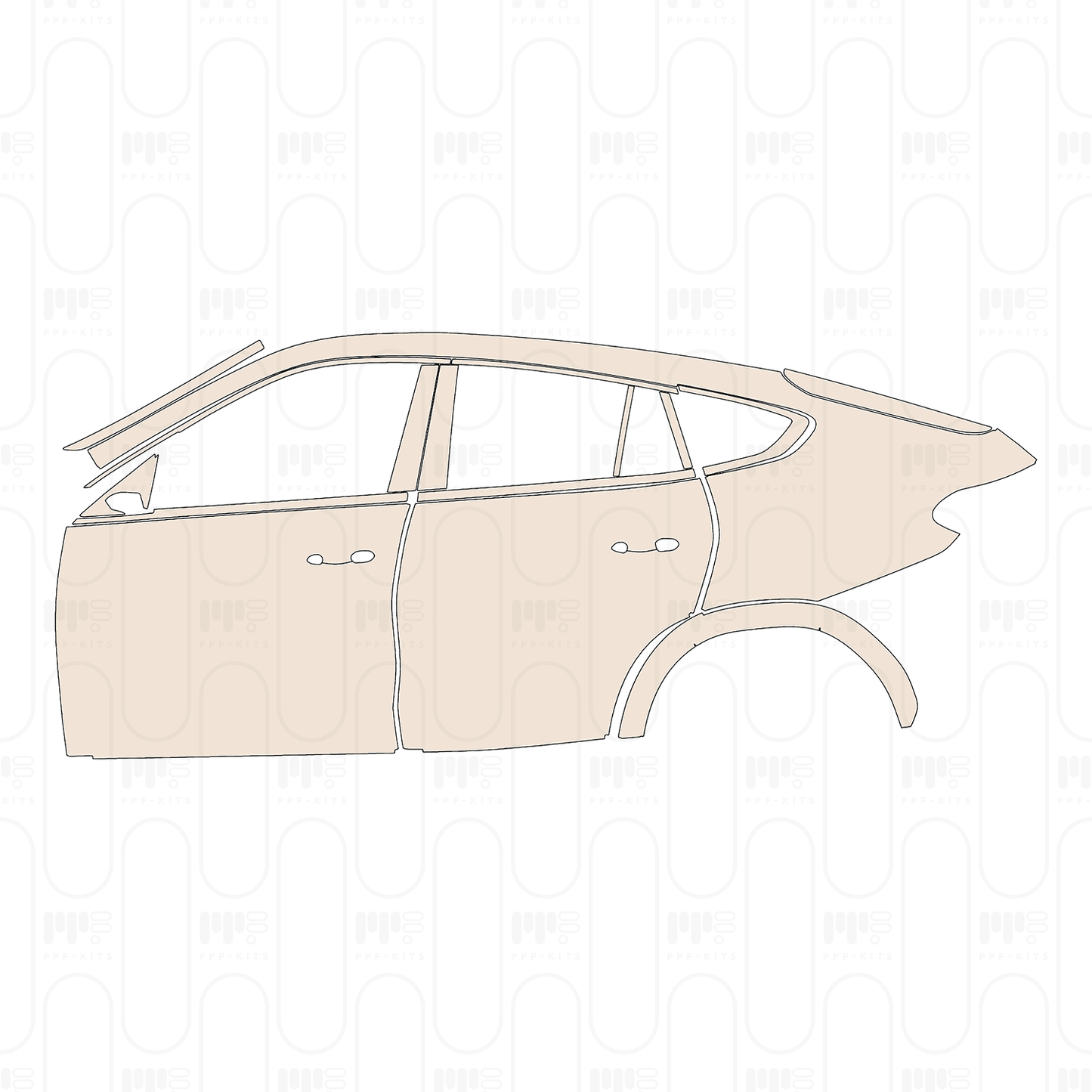 Pre-Cut PPF BMW X6 M Competition 2026