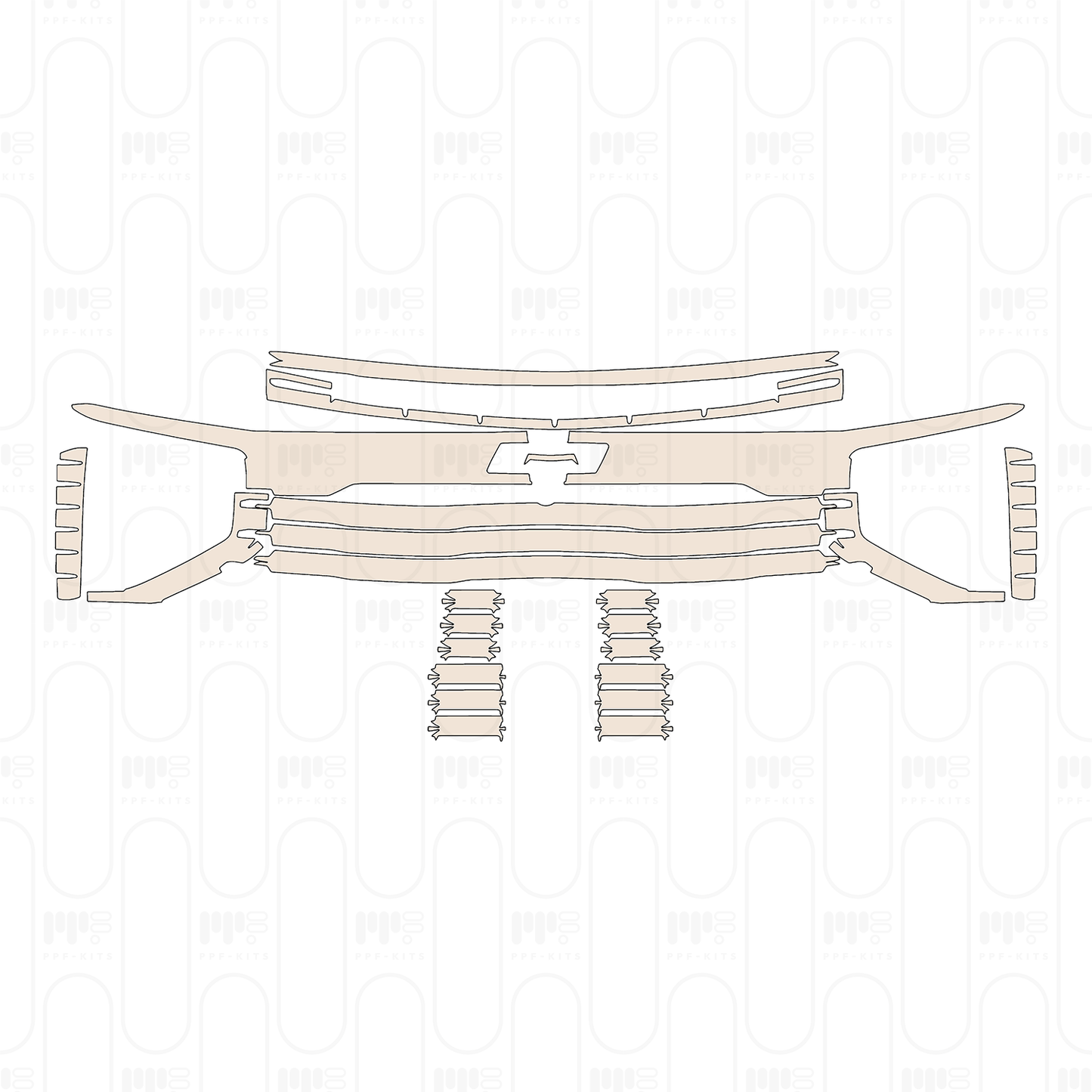 Pre-Cut PPF Chevrolet Tahoe Premier 2026