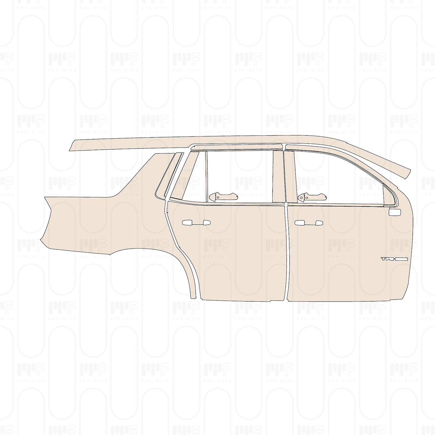 Pre-Cut PPF Chevrolet Tahoe Premier 2026