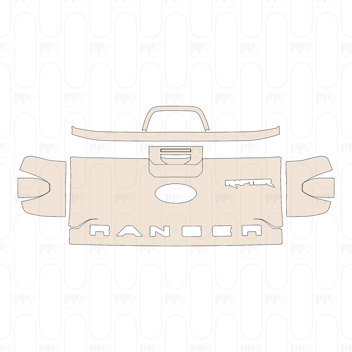Pre-Cut PPF Ford Ranger (US) Raptor 2026