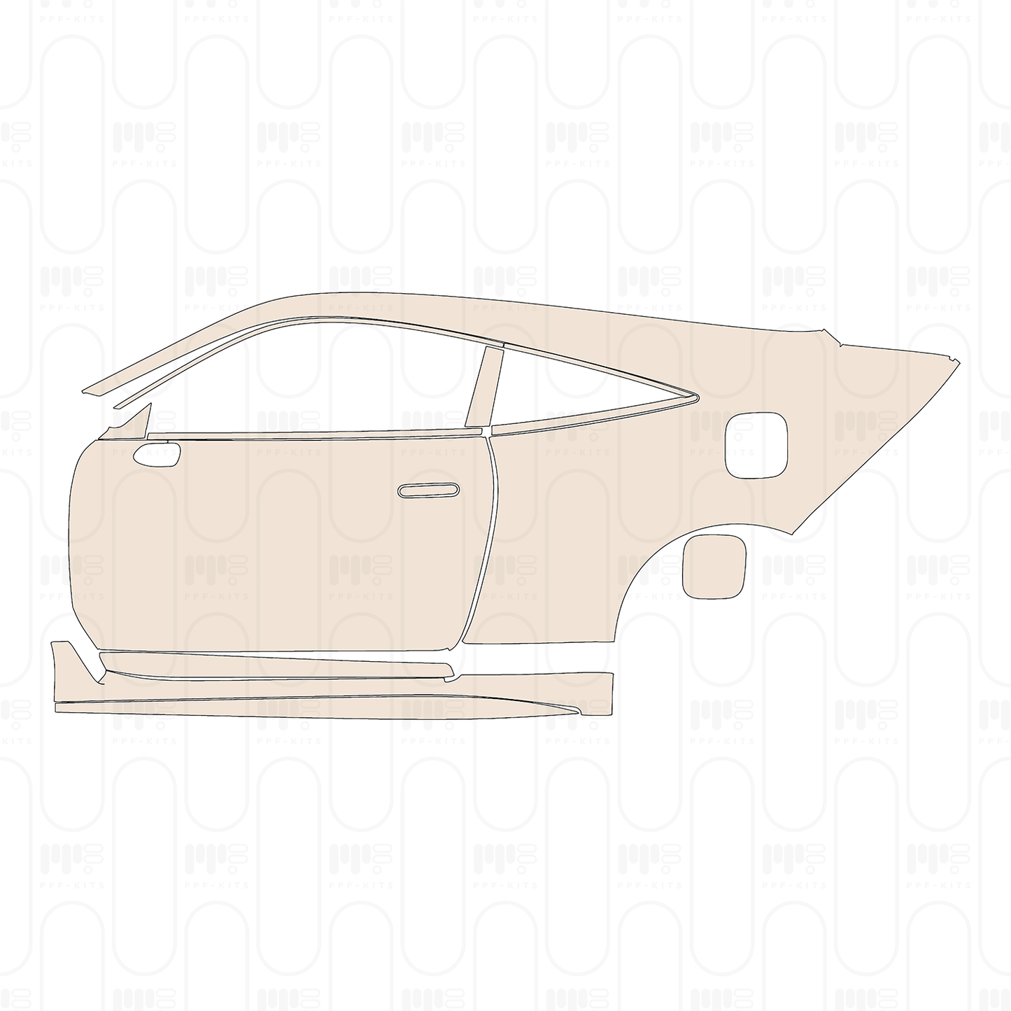 Pre-Cut PPF Honda Prelude Hybrid 2026