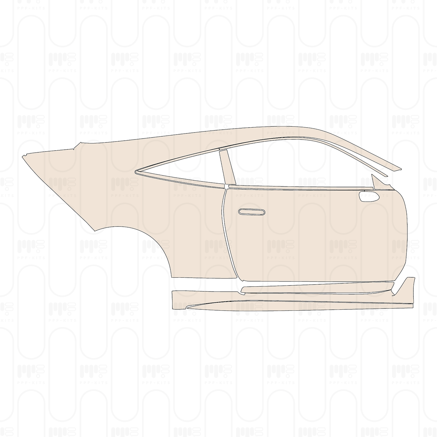 Pre-Cut PPF Honda Prelude Hybrid 2026