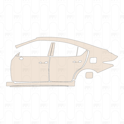 Pre-Cut PPF Lexus IS Sedan F-Sport 2026