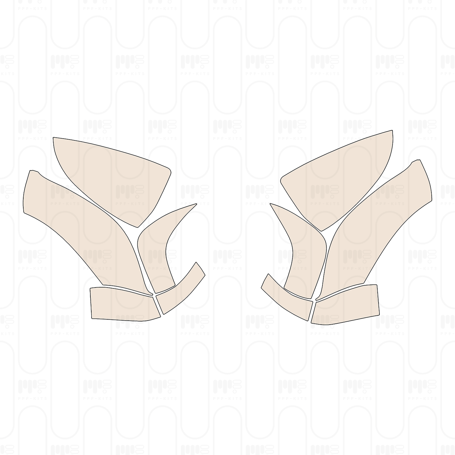 Pre-Cut PPF Lexus IS Sedan F-Sport 2026