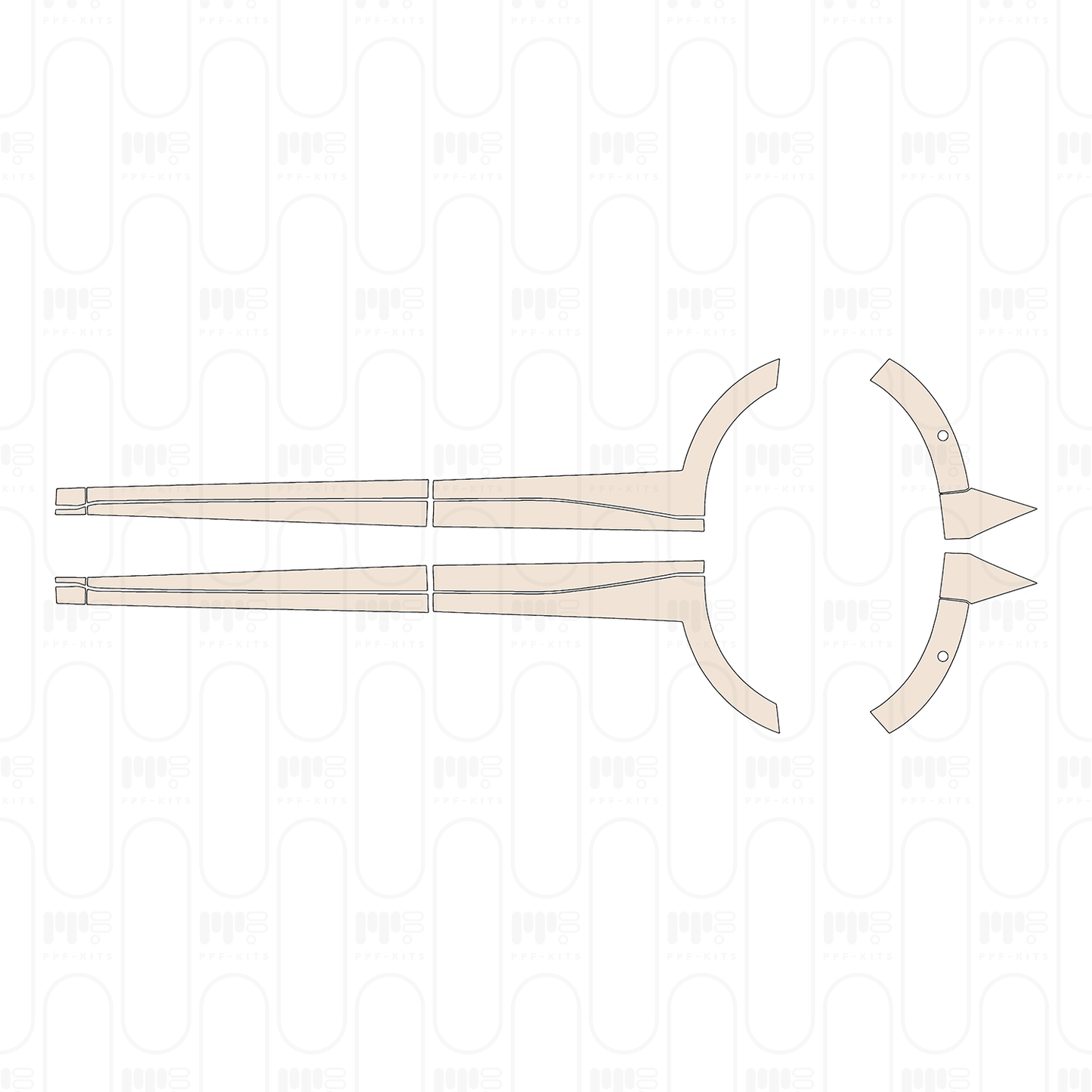 Pre-Cut PPF Zeekr 007 2026