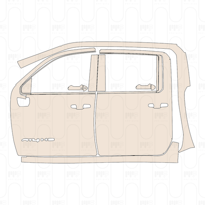 (right) Door+Side Skirt