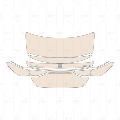 Trunk Lid with "1.5T" & "CUSTIN" Emblems