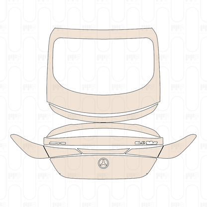 Bumper+Headlamp with 6 PDC (Parking Sensors), with Camera