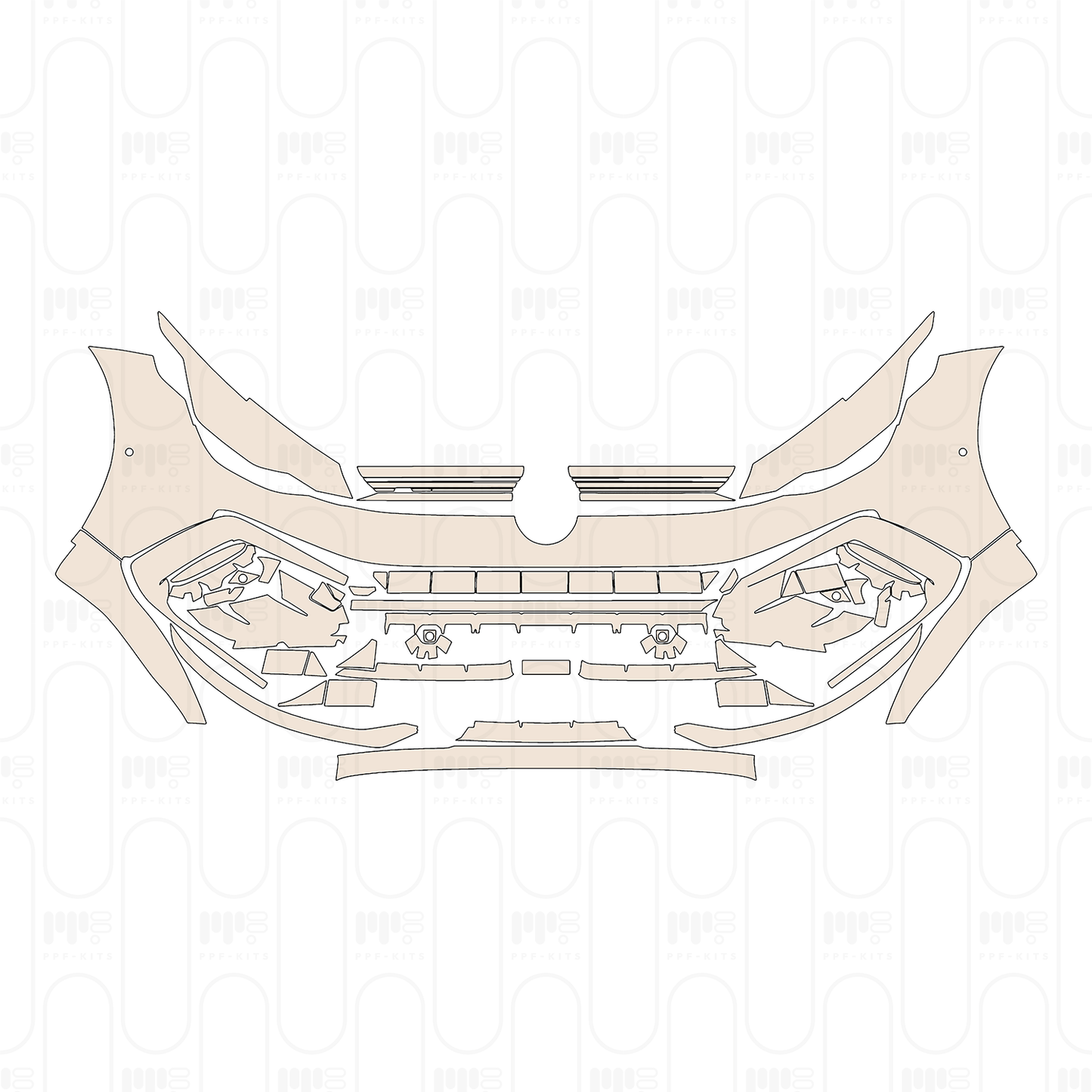 (left) Door+Side Skirt+Rear Fender with offroad design Package