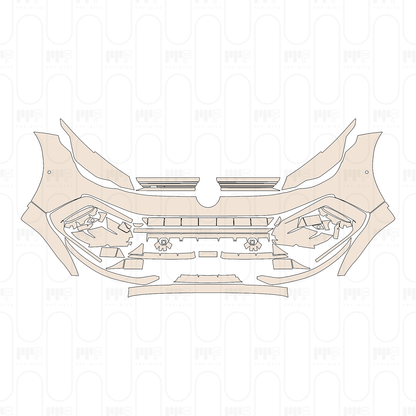 (left) Door+Side Skirt+Rear Fender with offroad design Package