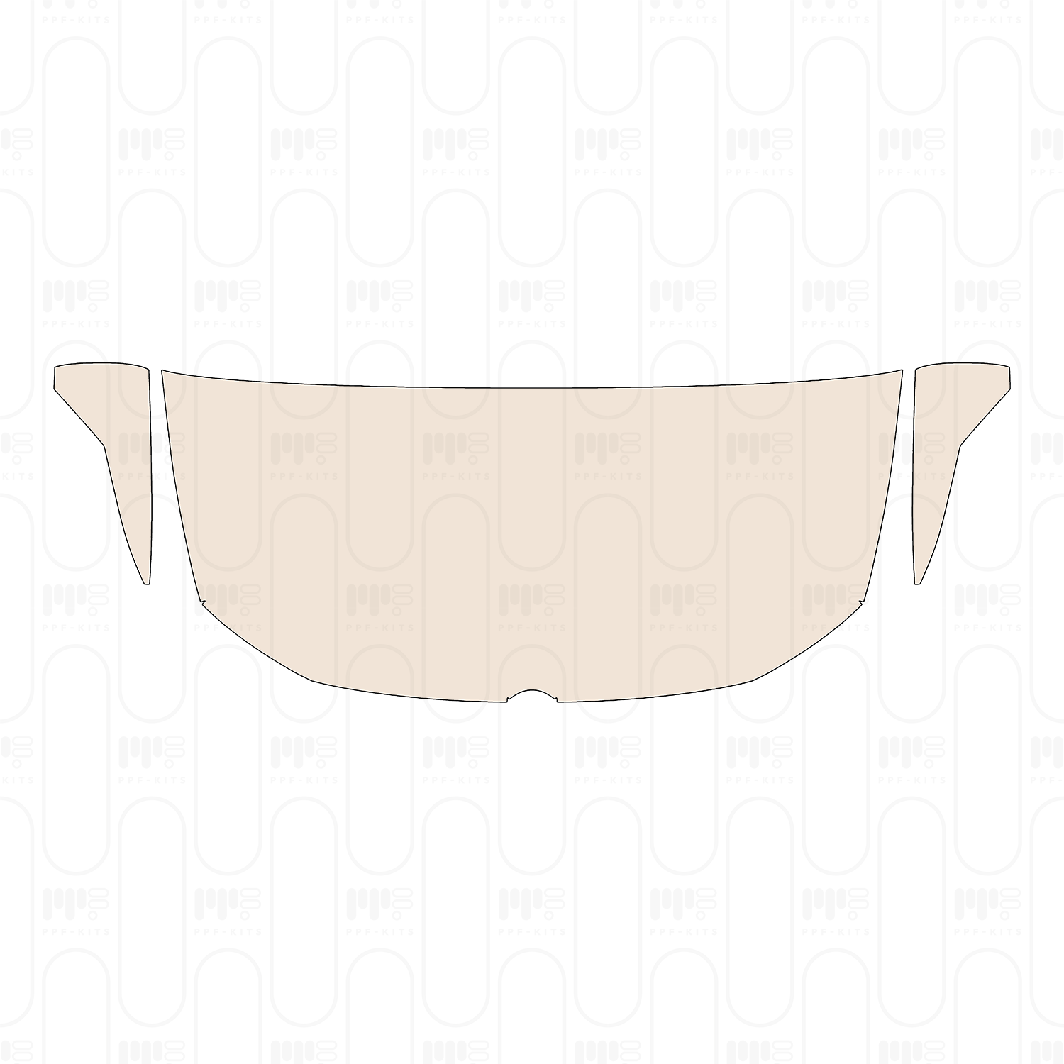 Rear Bumper without offroad design Package
