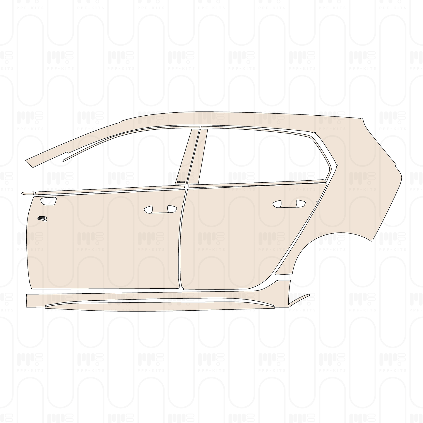 Bumper+Headlamp with offroad design Package