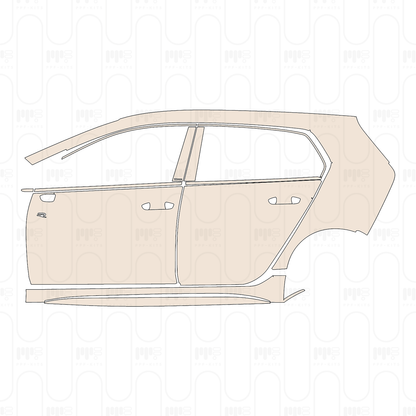 Hood+Fender with Powered Charging Port Covers, with Offroad Design Package
