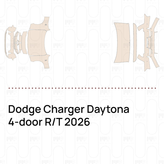 Dodge Charger Daytona 4-door R T 2026 - Pre-Cut PPF