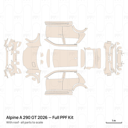 With roof / PPF-Kits PK-G2