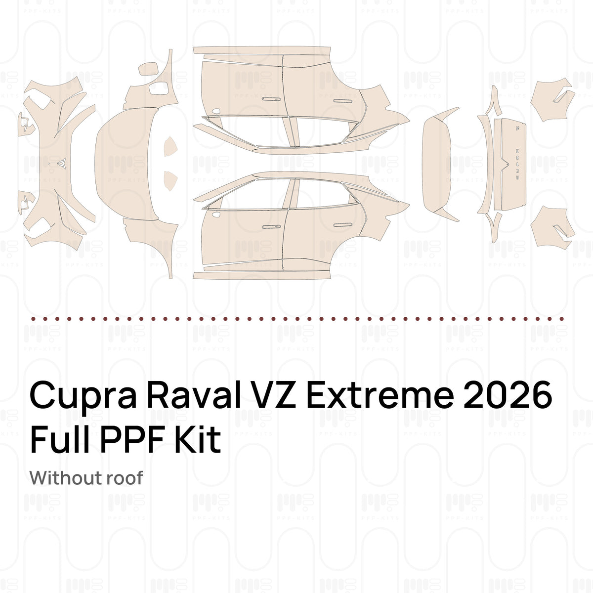 Without roof / PPF-Kits PK-G2