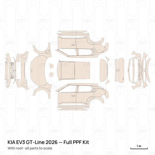 With roof / PPF-Kits PK-G2