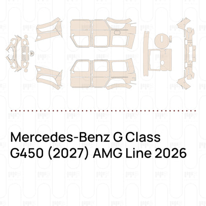 Mercedes-Benz G Class G450 (2027) AMG Line 2026 - Pre-Cut PPF