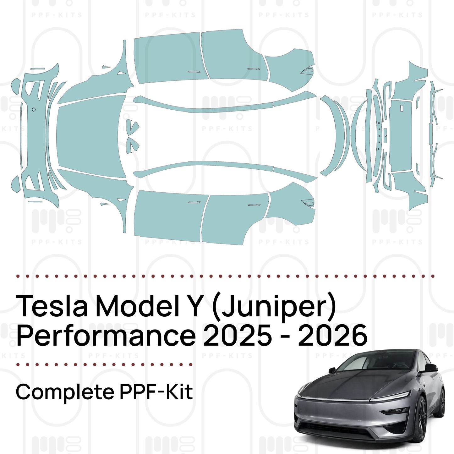 Vollständiges Lackschutzfolien-PPF-Kit