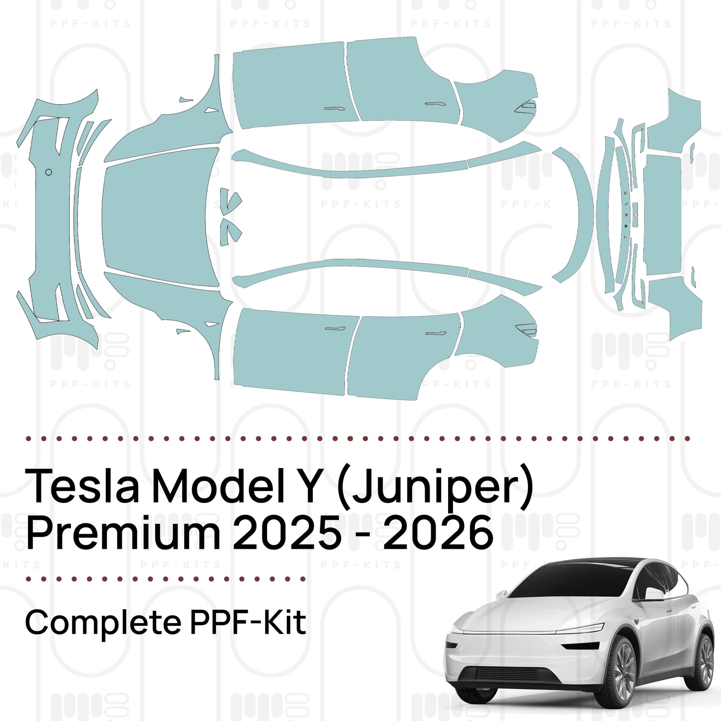 Vollständiges Lackschutzfolien-PPF-Kit